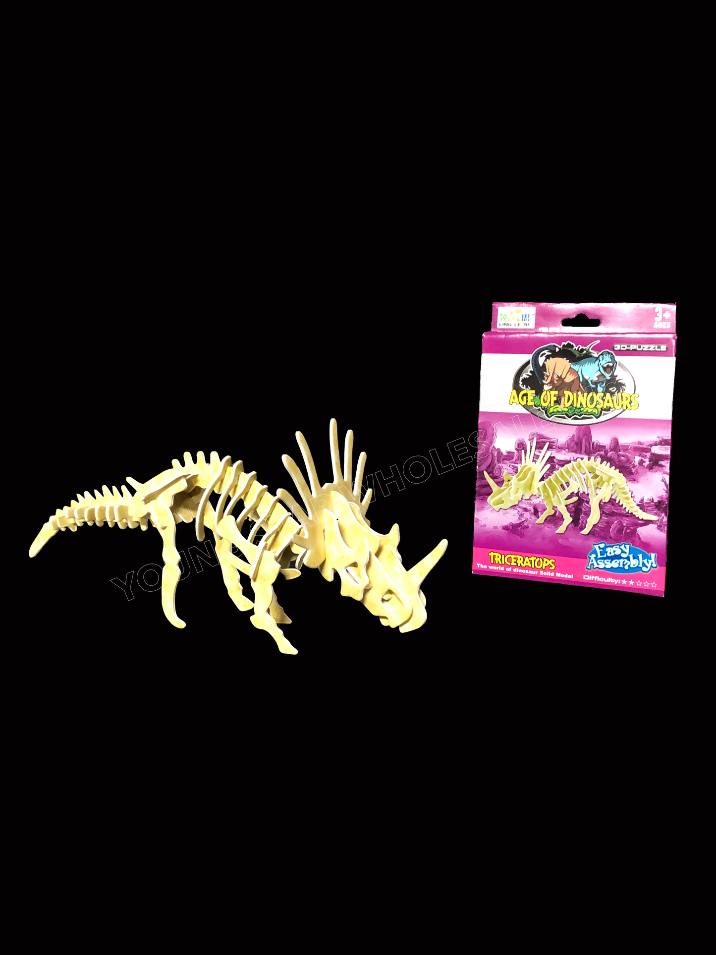 Age Of Dinosaur 3-D Puzzle (Qty: 288pcs)