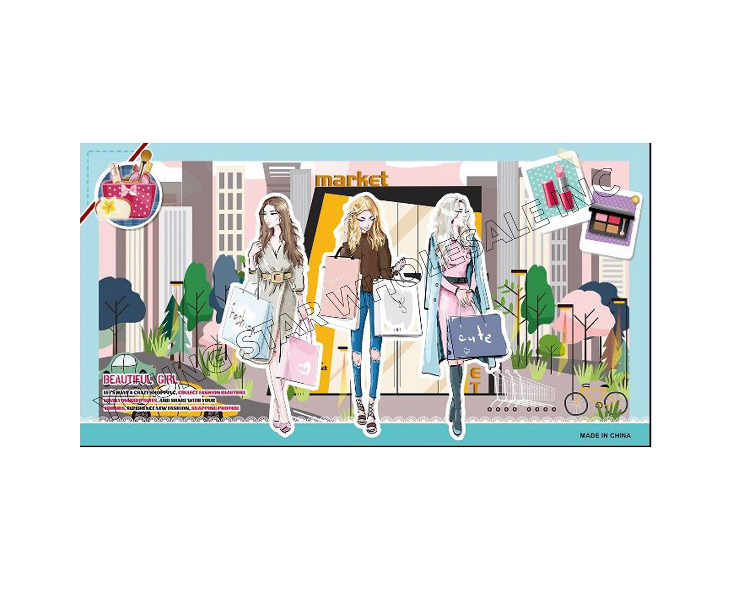 Beautiful Lovely Girl 9 (Qty: 48pcs)