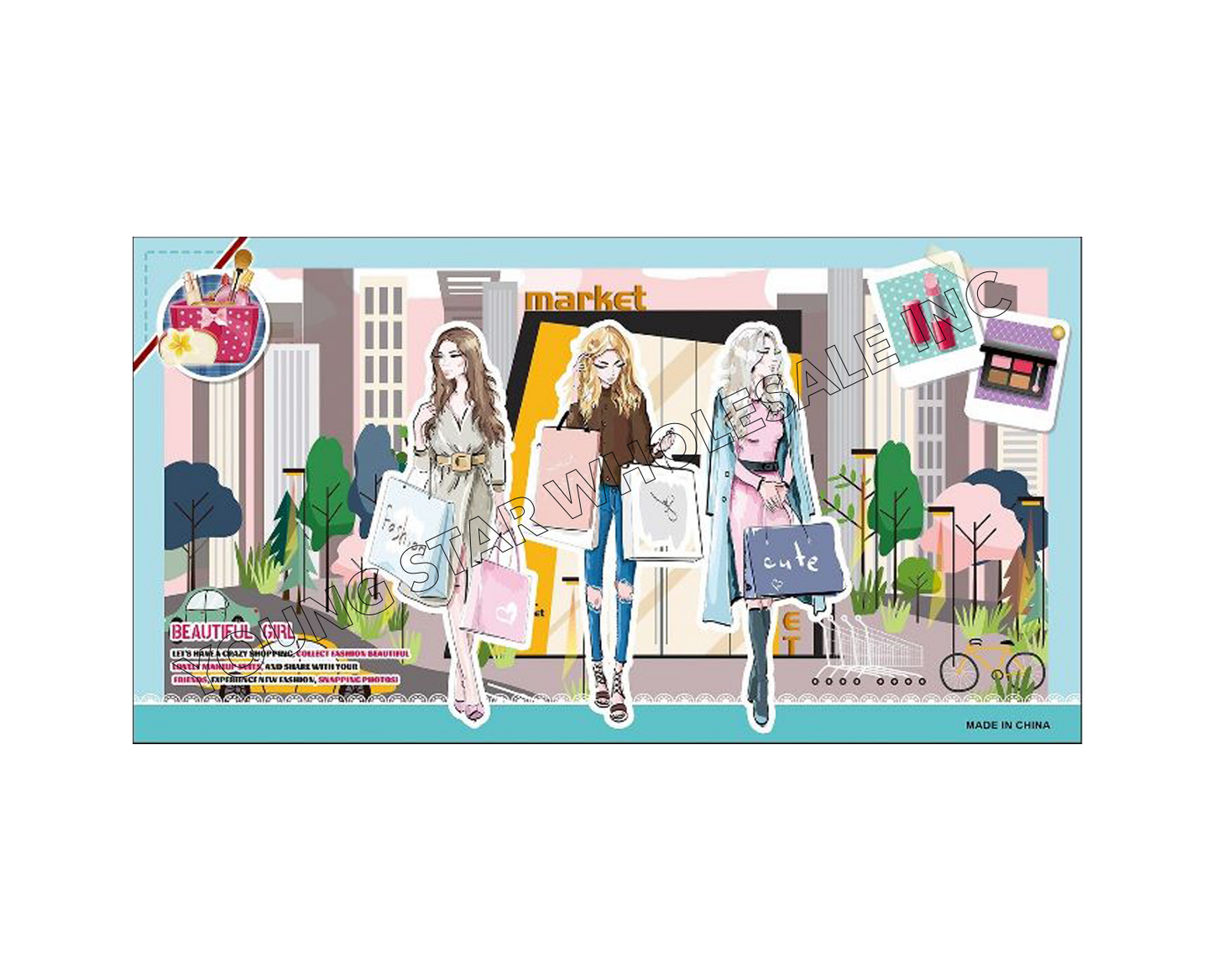 Beautiful Lovely Girl 12 (Qty: 48pcs)