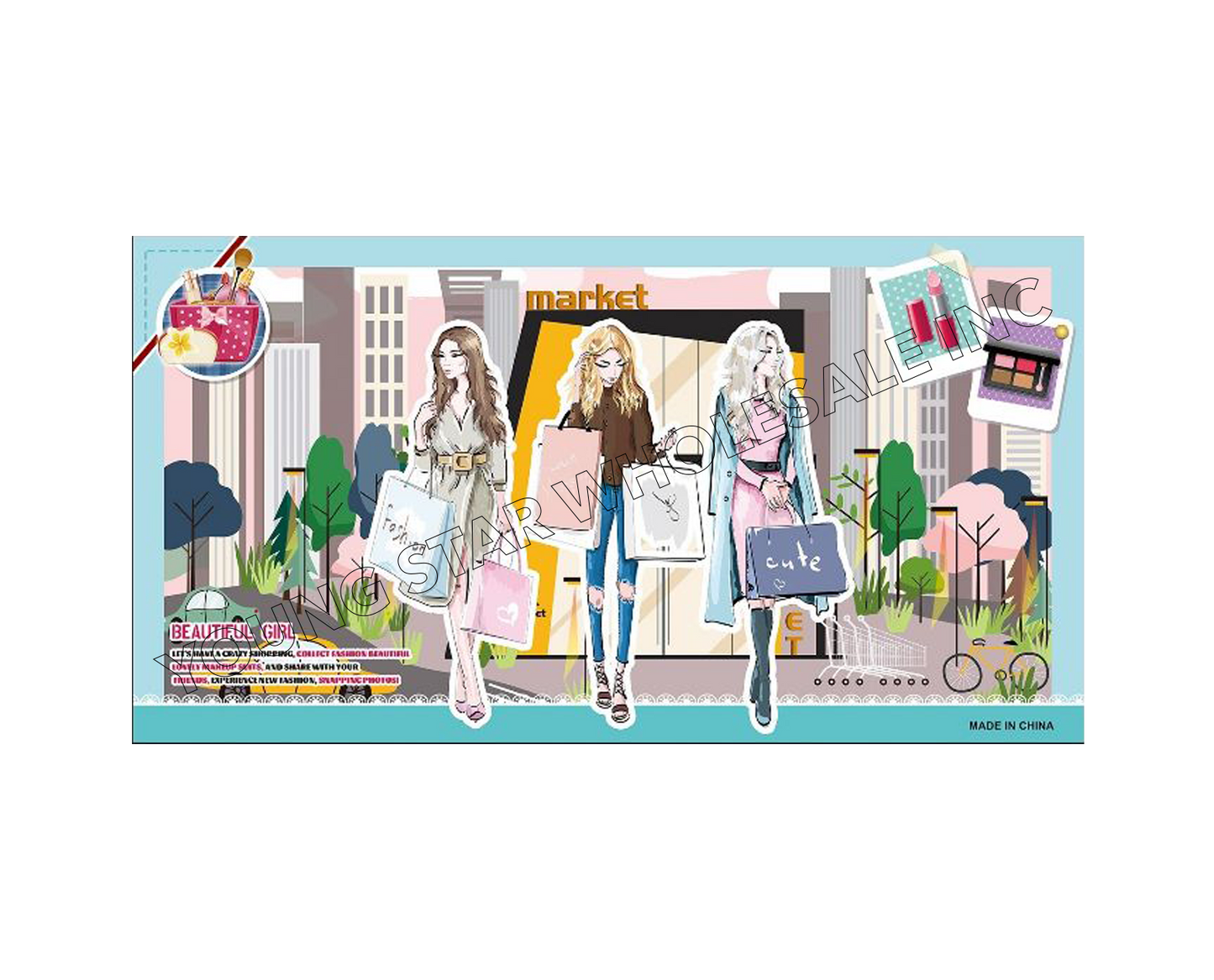 Beautiful Lovely Girl 13 (Qty: 48pcs)