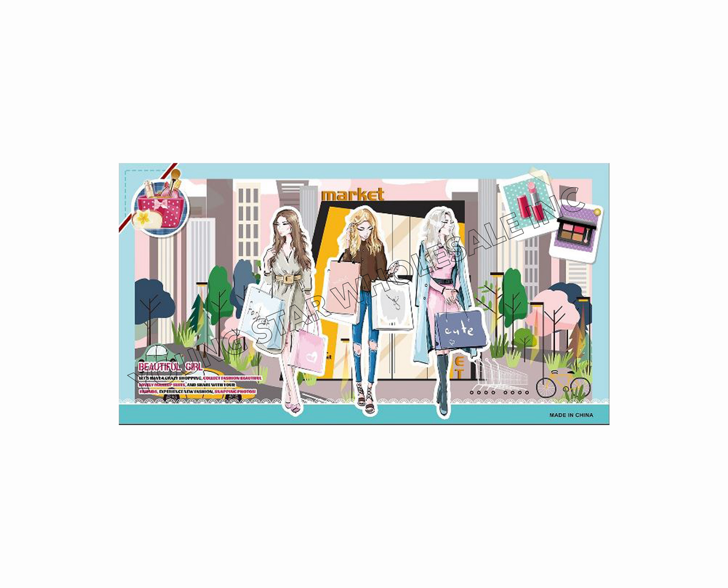 Beautiful Lovely Girl 19 (Qty: 48pcs)