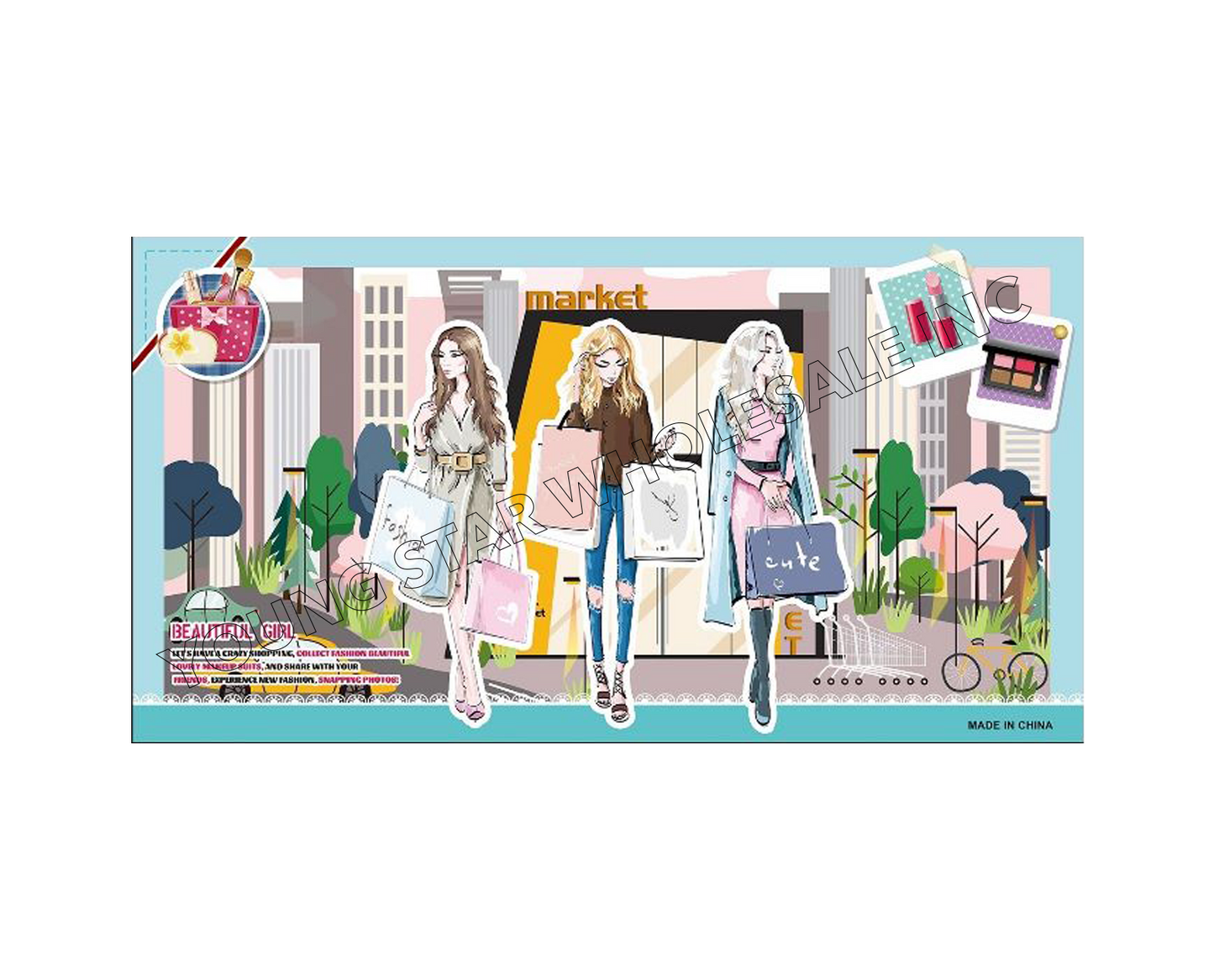 Beautiful Lovely Girl 3 (Qty: 48pcs)