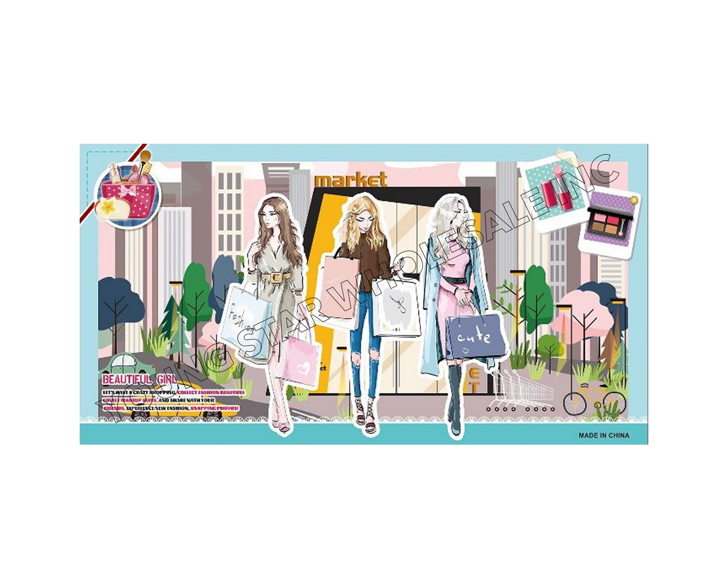 Beautiful Lovely Girl 4 (Qty: 48pcs)