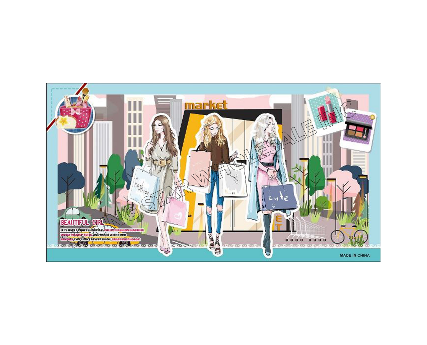 Beautiful Lovely Girl 10 (Qty: 48pcs)