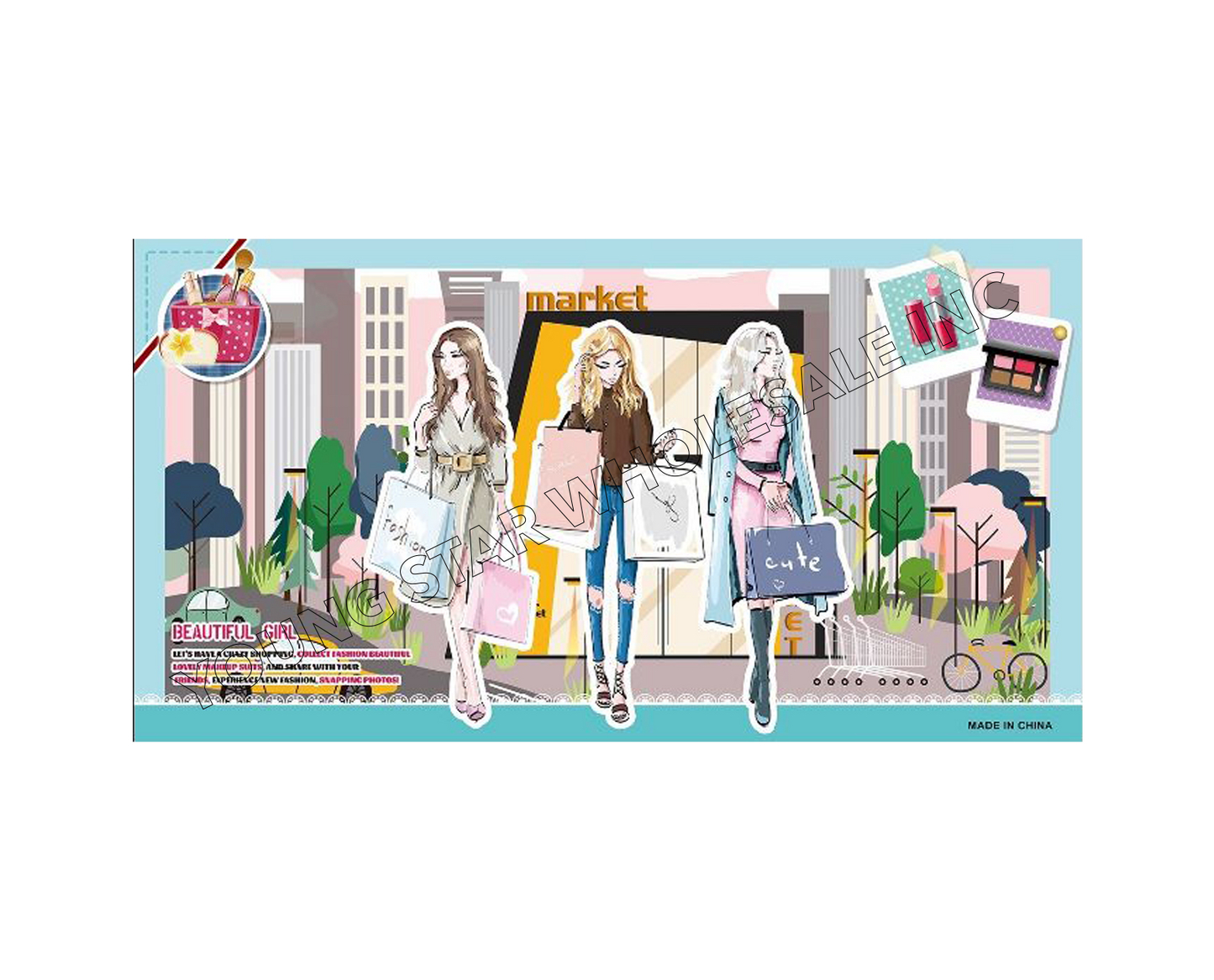 Beautiful Lovely Girl 6 (Qty: 48pcs)