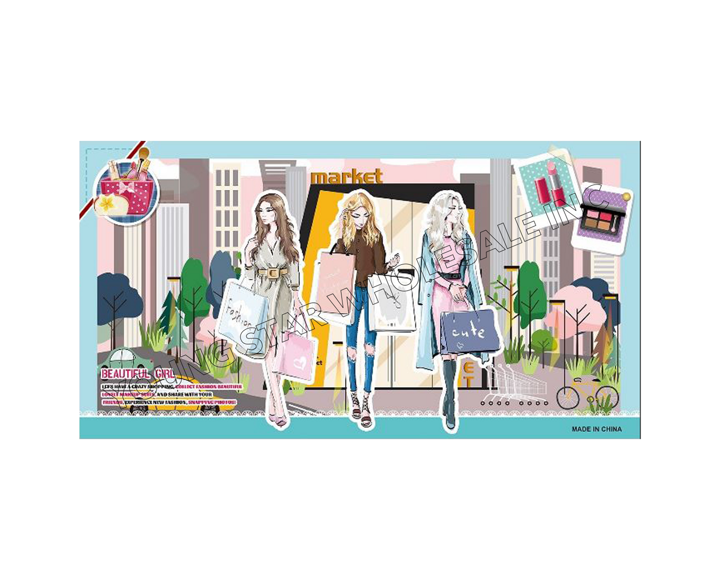 Beautiful Lovely Girl 7 (Qty: 48pcs)