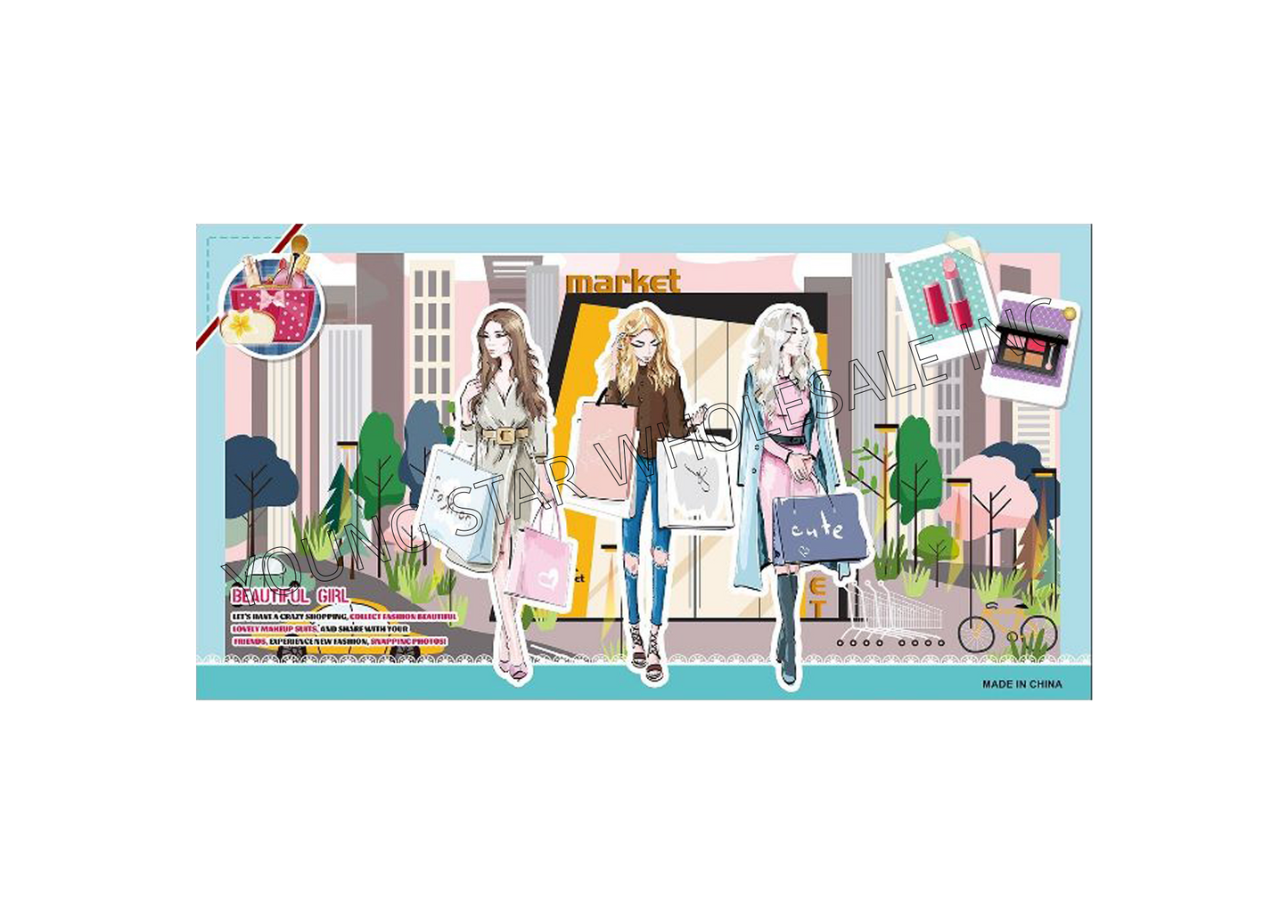 Beautiful Lovely Girl (Qty: 48pcs)