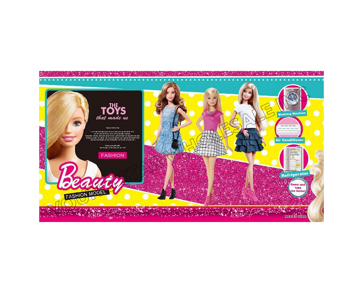 God Fashion Dolls 6 (Qty: 48pcs)