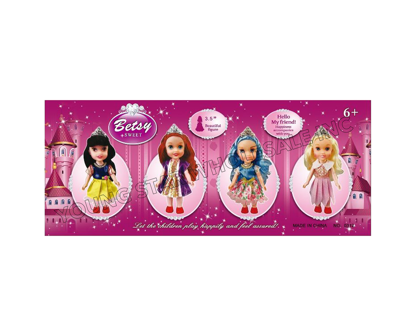 Betsy Sweet (Qty: 48pcs)