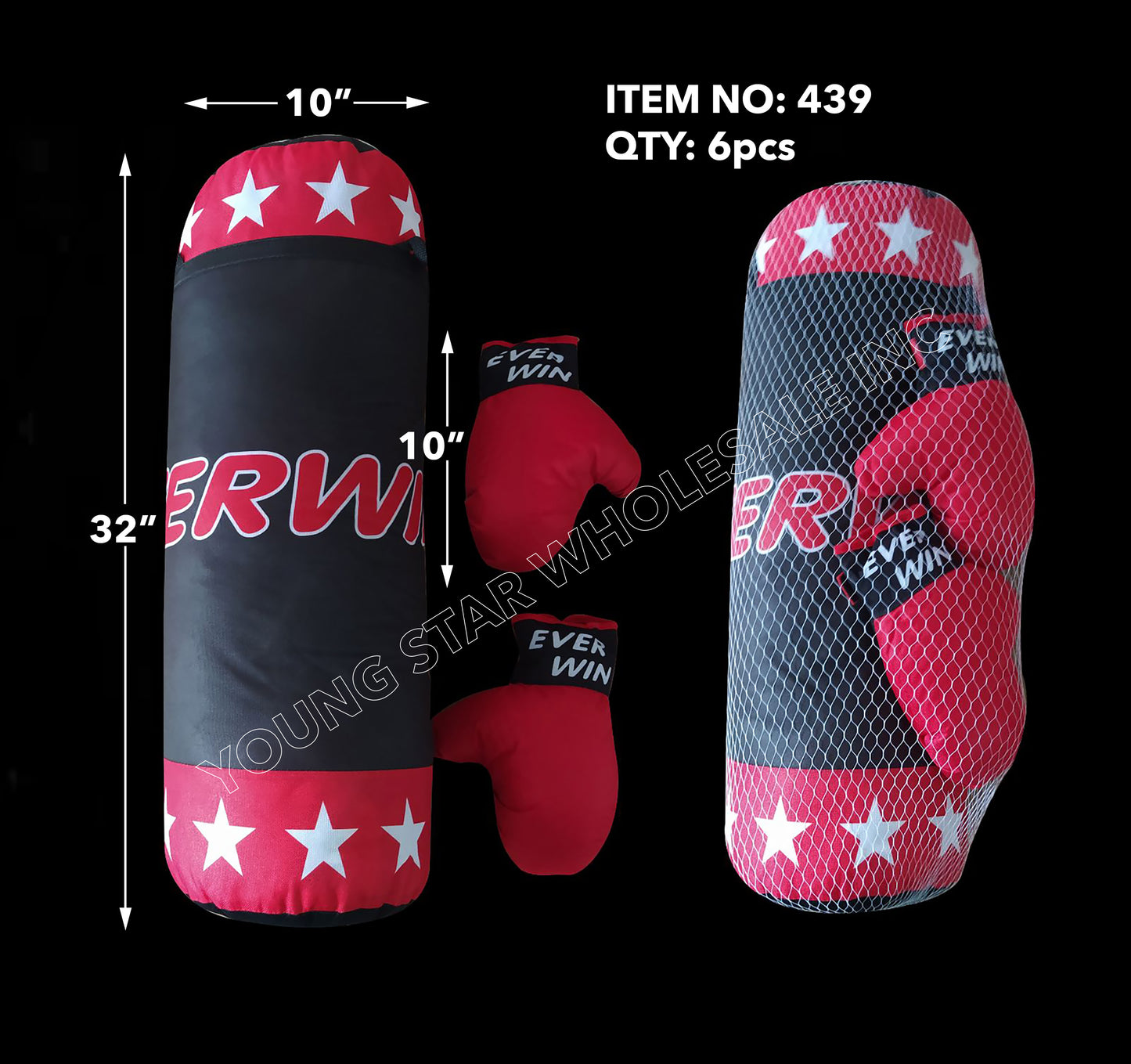 Punching Bag Everwin XX-Large - 32" (Qty: 6pcs)