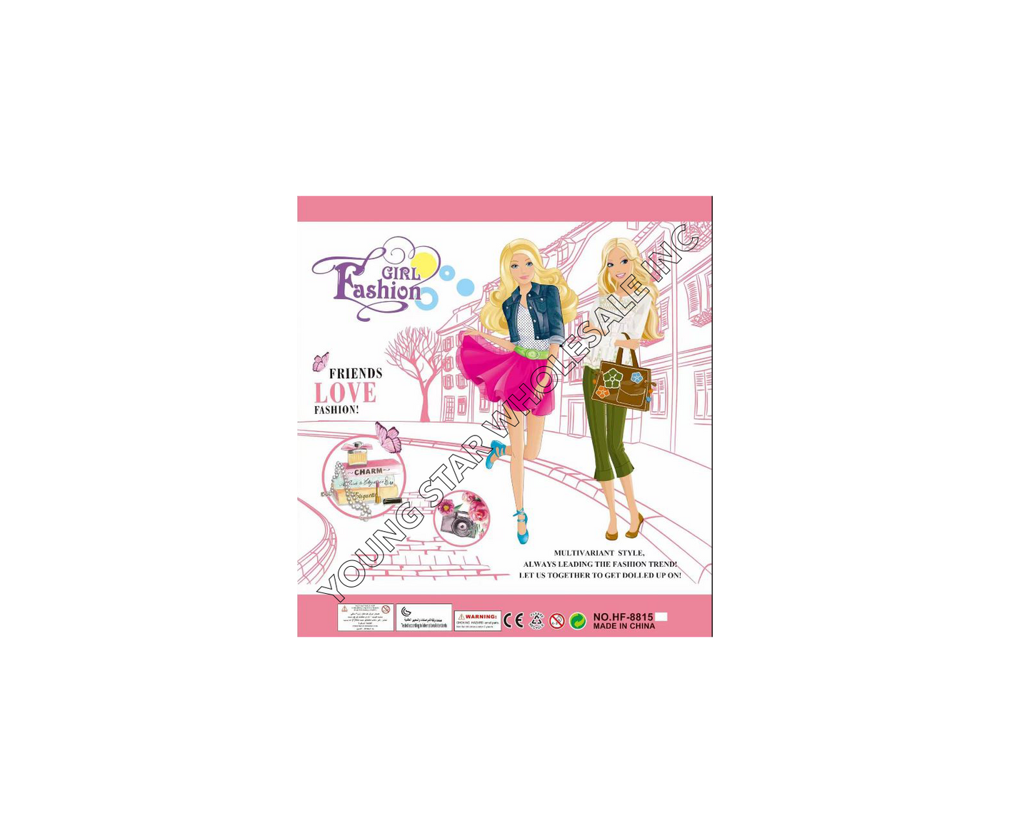 Girl Fashion 2 (Qty: 48pcs)