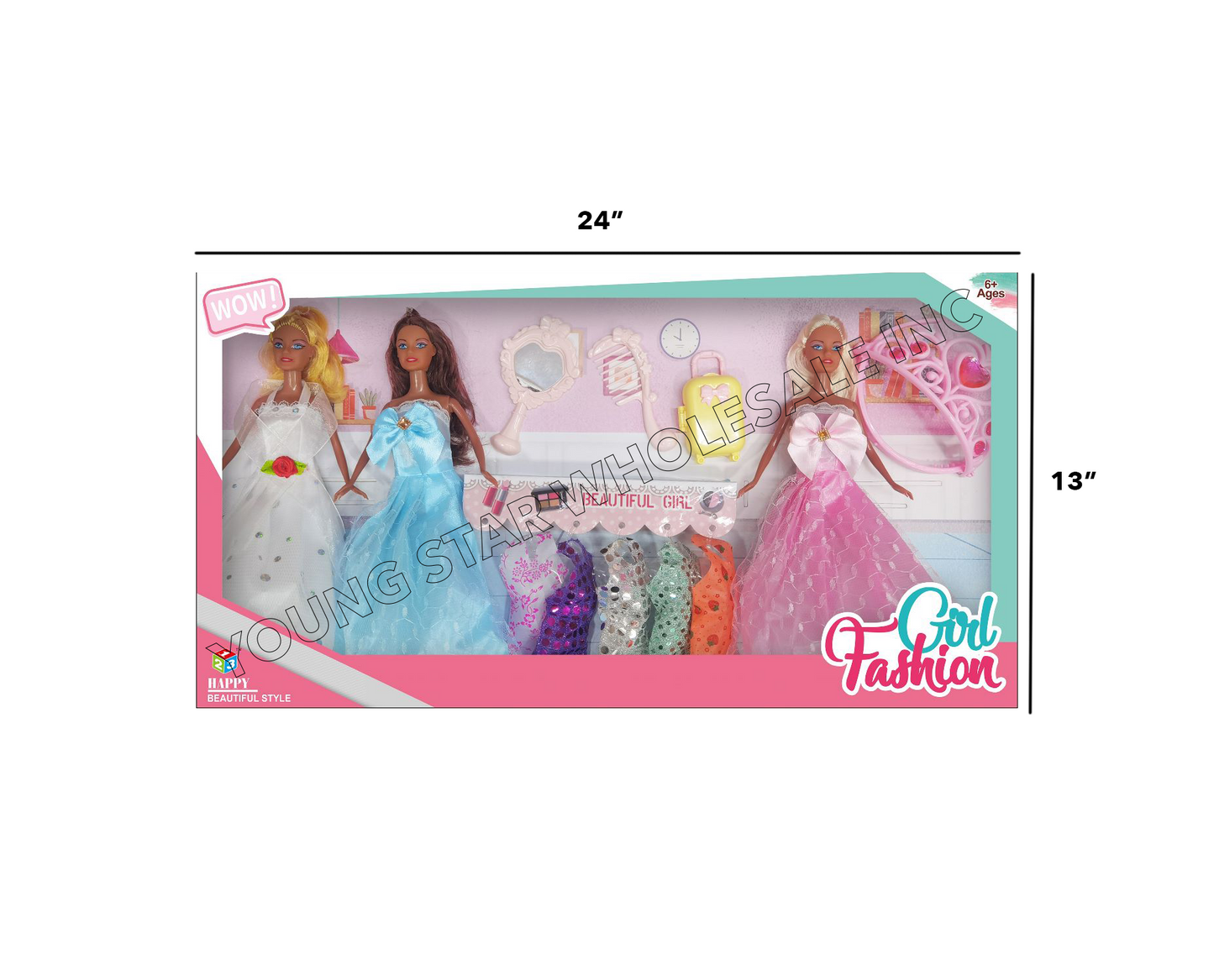 God Fashion Dolls 10 (Qty: 48pcs)