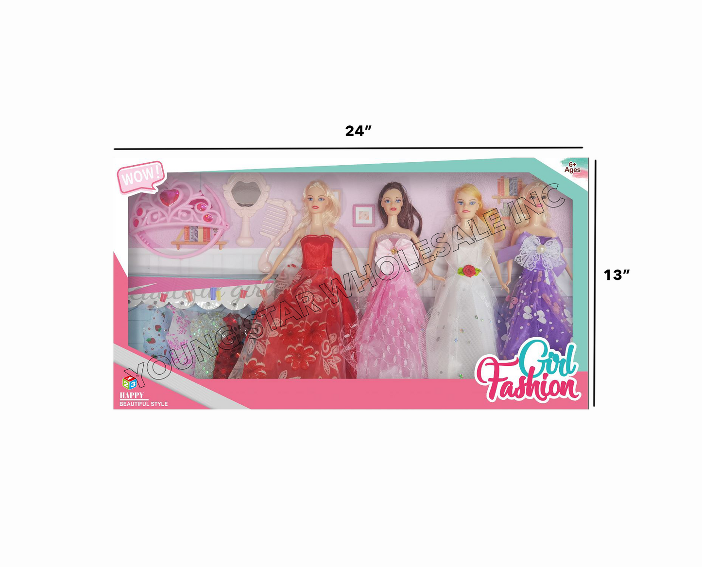 God Fashion Dolls 11 (Qty: 48pcs)