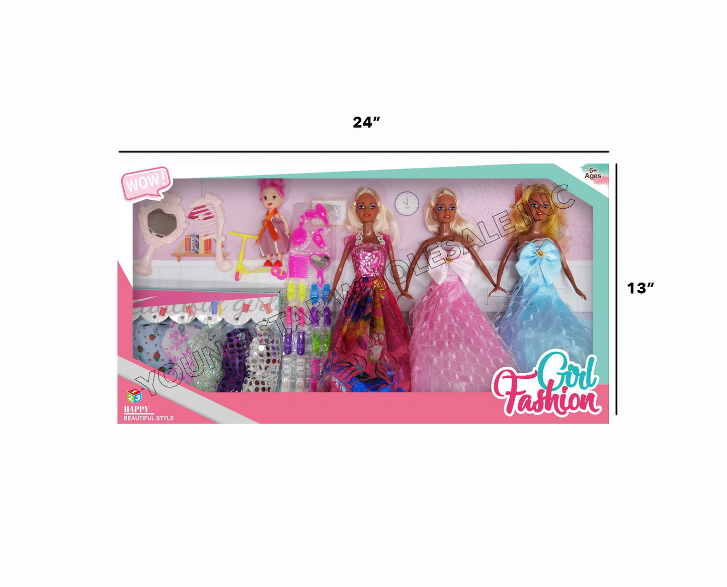 God Fashion Dolls 12 (Qty: 48pcs)