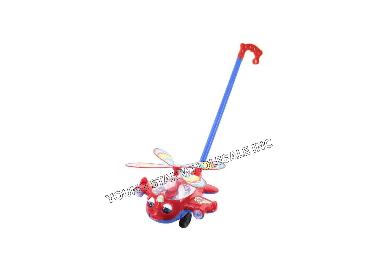 Airplane Helicopter Push Toy (Qty: 24pcs)