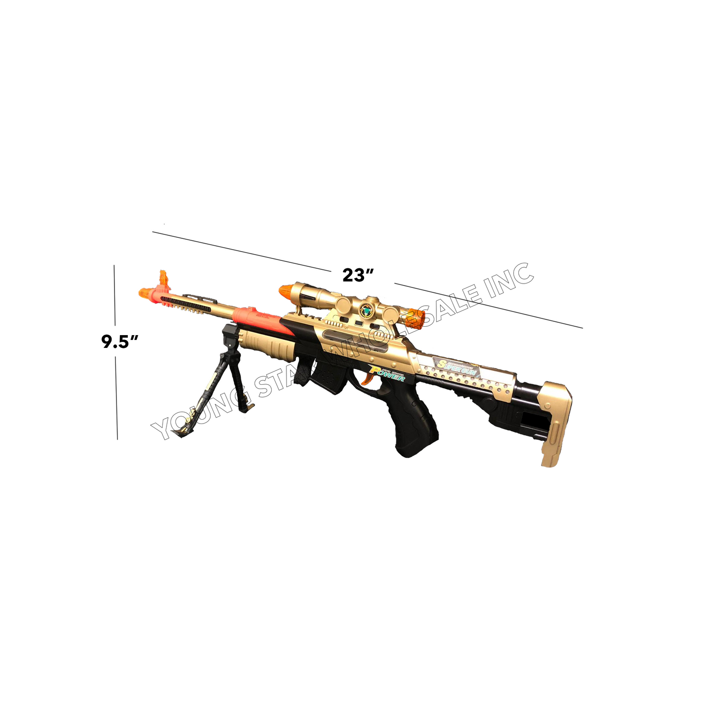 Bison Shotgun Gold (Qty: 48pcs)