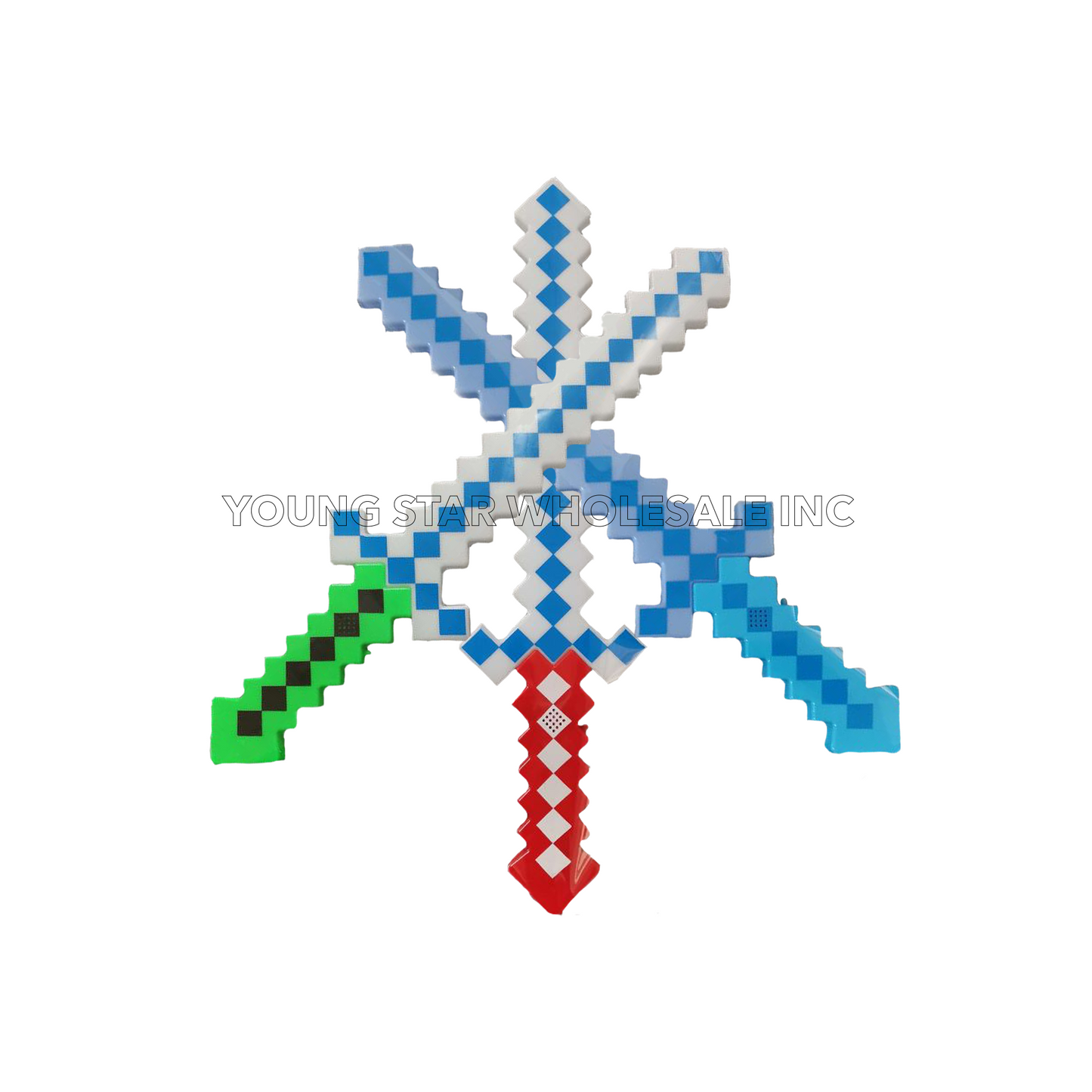 Light Up Swords White
