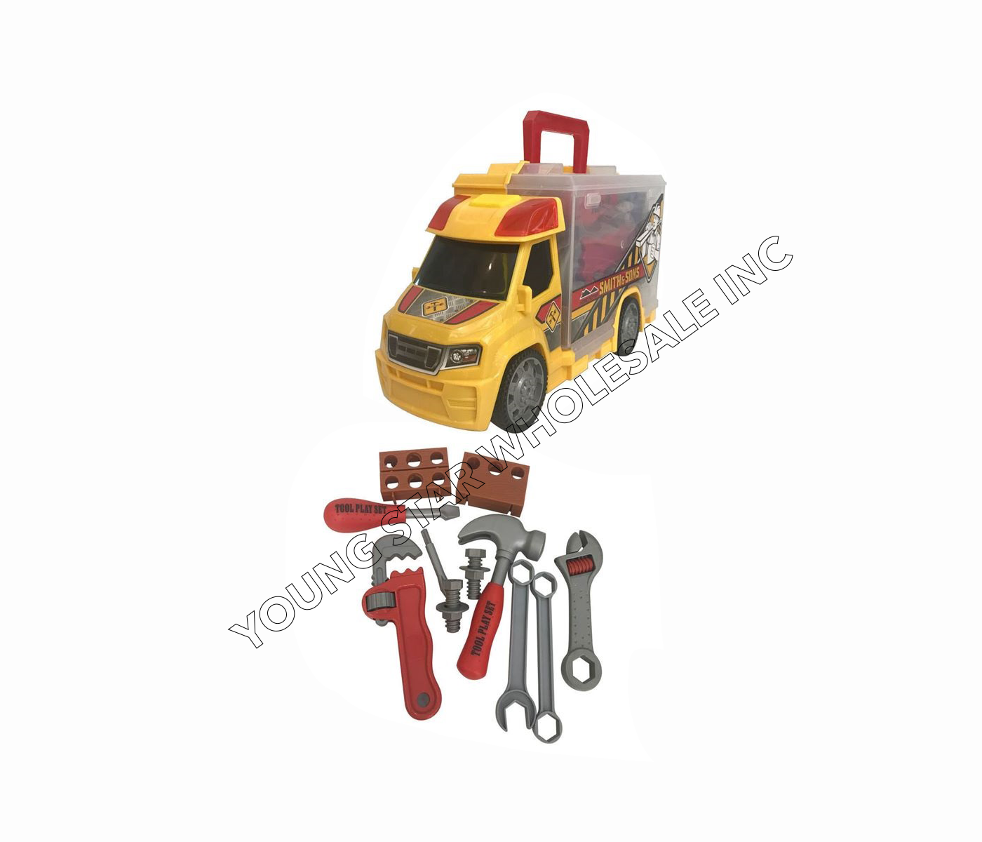 Toy Car With Accessories (Qty: ??)