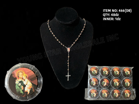 San Jose Rosary Dark Brown (Qty: 48dz)