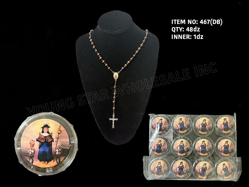 Atocha Rosary Dark Brown (Qty: 48dz)