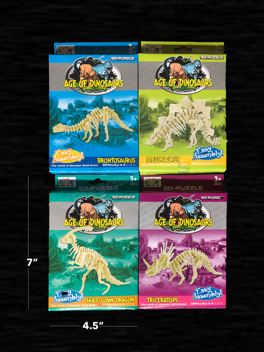 Age Of Dinosaur 3-D Puzzle (Qty: 288pcs)