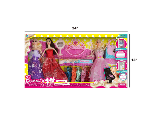 Beauty Fashion Dolls 12 (Qty: 48pcs)