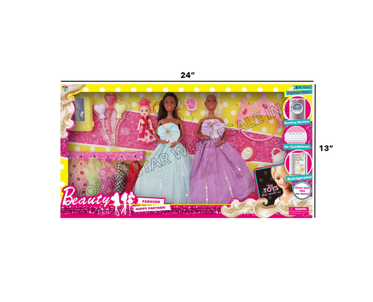 Beauty Fashion Dolls 18 (Qty: 48pcs)