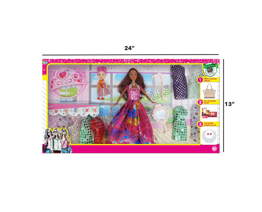 Beauty Lovely Doll Girl 6 (Qty: 48pcs)