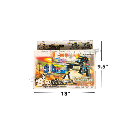 Bison Shotgun Black (Qty: 48pcs)