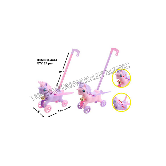 Unicorn Push Toy (Qty: 24 pcs)